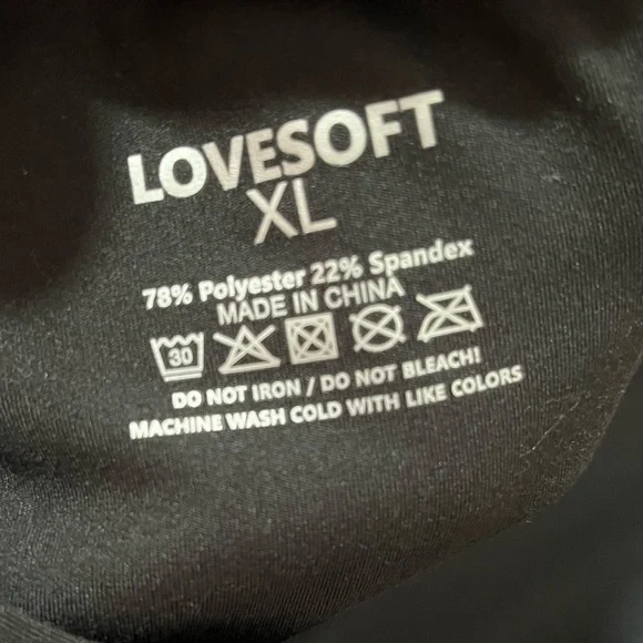 Lovesoft Black Sleeveless Bodysuit/Unitard - XL - Picture 3 of 11